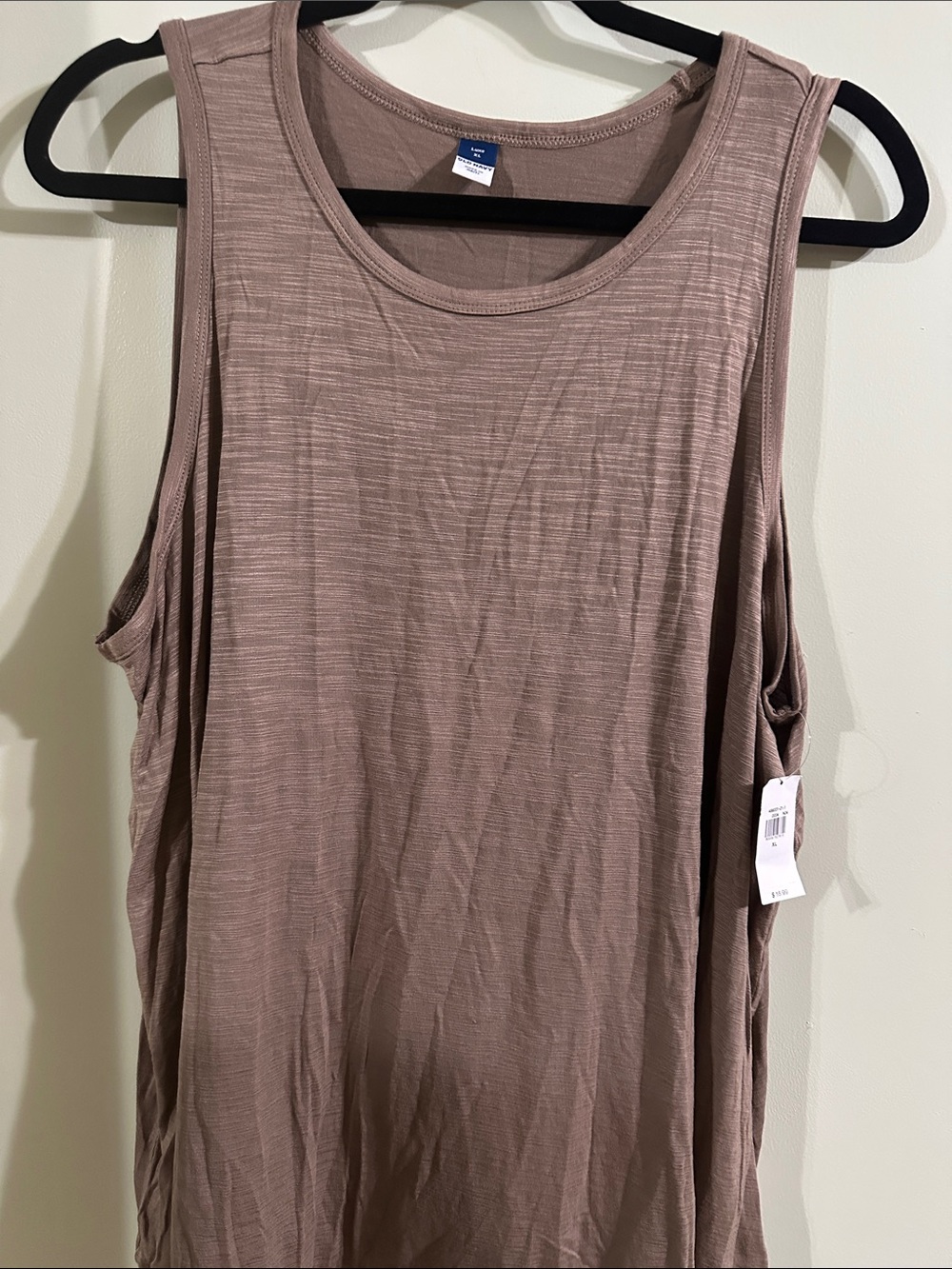 Old Navy Mauve-Taupe Sleeveless Muscle Tank